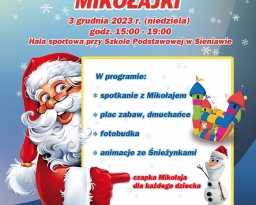 Zdjęcia główne wydarzenia: II Sieniawskie Mikołajki - 3.12.2023 r.