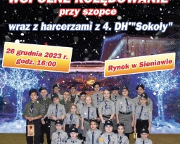 Zdjęcia główne wydarzenia: Wspólne kolędowanie przy szopce, 26 grudnia 2023 r.