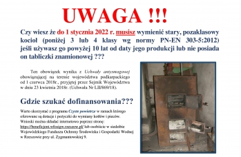 Zdjęcie: Uchwała antysmogowa