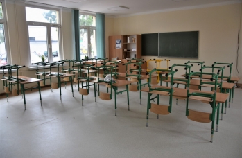 Zdjęcie: remont w szkole