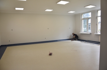 Zdjęcie: remont w szkole