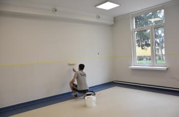 Zdjęcie: remont w szkole