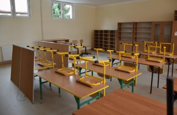 Zdjęcie: remont w szkole