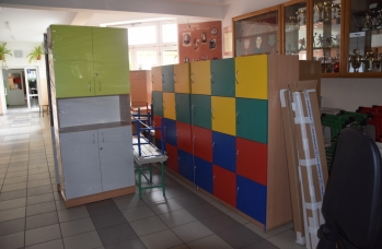 Zdjęcie: remont w szkole