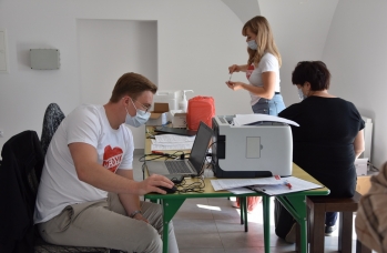 Zdjęcie: Mobilny Punkt Szczepień w Sieniawie