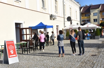 Zdjęcie: Mobilny Punkt Szczepień w Sieniawie
