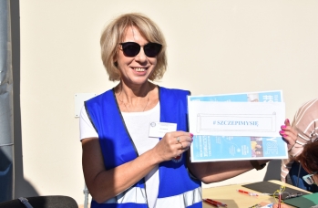 Zdjęcie: Mobilny Punkt Szczepień w Sieniawie