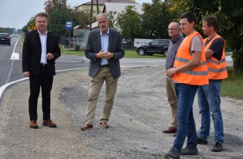 Zdjęcie: Odbiór techniczny drogi