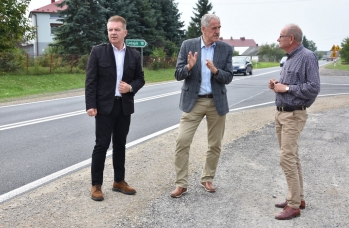 Zdjęcie: Odbiór techniczny drogi