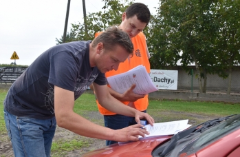 Zdjęcie: Odbiór techniczny drogi