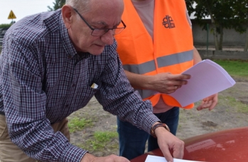 Zdjęcie: Odbiór techniczny drogi