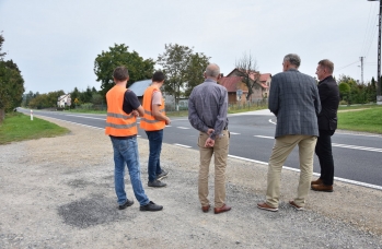 Zdjęcie: Odbiór techniczny drogi