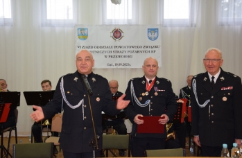 Zdjęcie: Zjazd Oddziału Powiatowego ZOSP RP
