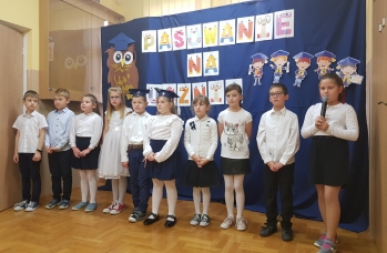 Zdjęcie: Pasowanie na ucznia w Wylewie