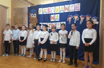 Zdjęcie: Pasowanie na ucznia w Wylewie