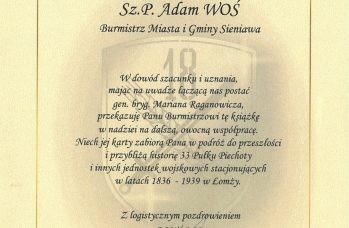 Zdjęcie: Wpis do ksiażki.jpg