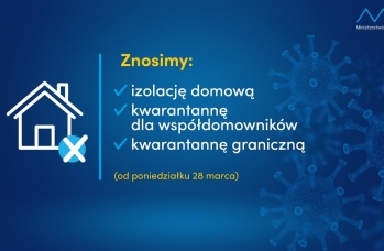 Zdjęcie: Zniesiony obowiązek kwarantanny i izolacji.jpg