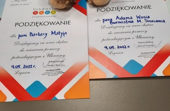 Zdjęcie: Wizyta gości z Fundacji ESPA