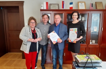 Zdjęcie: Wizyta gości z Fundacji ESPA