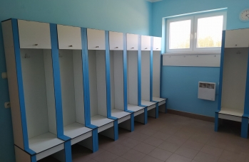 Zdjęcie: modernizacja pomieszczeń stadionu