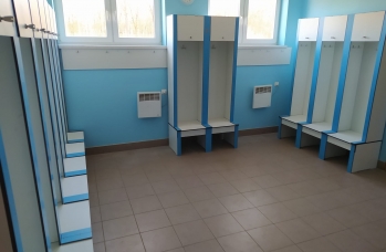 Zdjęcie: modernizacja pomieszczeń stadionu