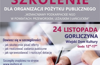 Zdjęcie: plakat szkolenie Gorliczyna.jpg