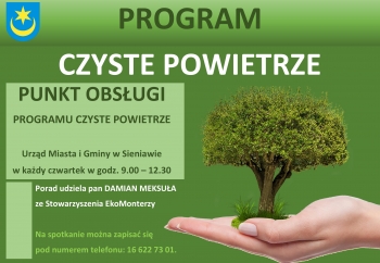 Zdjęcie główne dla: 'Program CZYSTE POWIETRZE' 