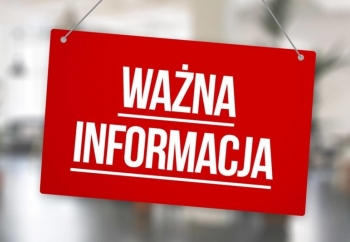 Zdjęcie główne dla: 'Komunikat. Wznowienie bezpośredniej obsługi interesantów w Urzędzie Miasta i Gminy w Sieniawie' 