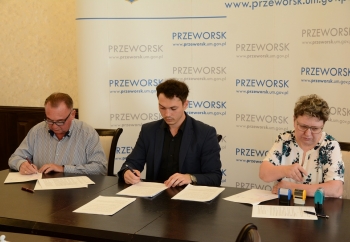 Zdjęcie główne dla: 'Podpisanie umowy o nawiązaniu współpracy w zakresie opracowania i wdrożenia koncepcji klastra energii' 