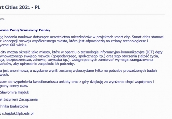 Zdjęcie główne dla: 'Badanie ankietowe' 