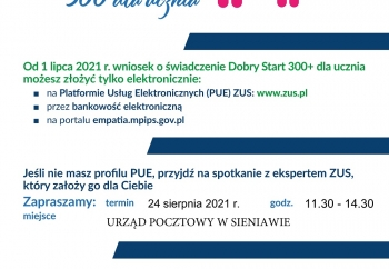Zdjęcie główne dla: 'Nie masz profilu PUE? Przyjdź na spotkanie z ekspertem ZUS, który założy go dla Ciebie' 