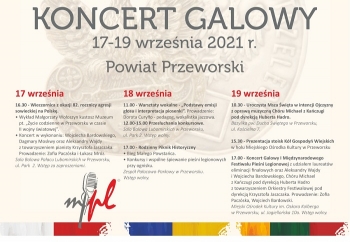 Zdjęcie główne dla: 'I Międzynarodowy Festiwal Pieśni Legionowej - finał w Przeworsku' 