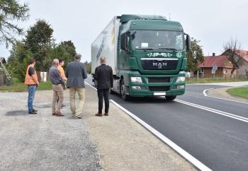 Zdjęcie główne dla: 'Odbiór techniczny zadania pn. „Remont (odnowa) drogi wojewódzkiej 835 Lublin – Przeworsk – Grabownica Starzeńska na odcinku Rudka – Wylewa”' 
