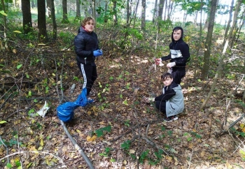 Zdjęcie główne dla: 'Akcja sprzątania świata w Rudce' 