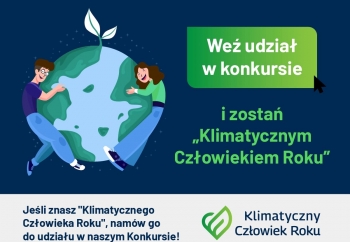 Zdjęcie główne dla: 'Klimatyczny Człowiek Roku - konkurs dla działających na rzecz środowiska i klimatu' 