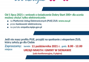 Zdjęcie główne dla: 'Przyjdź na spotkanie z ekspertem ZUS i załóż profil PUE' 