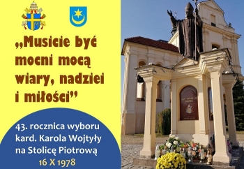 Zdjęcie główne dla: 'Habemus papam - 43. rocznica wyboru kard. Karola Wojtyły na Stolicę Piotrową' 