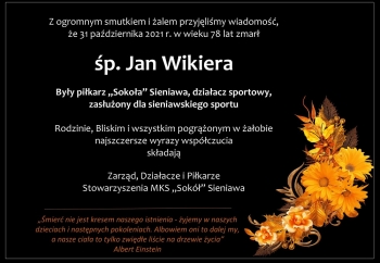 Zdjęcie główne dla: 'Kondolencje'