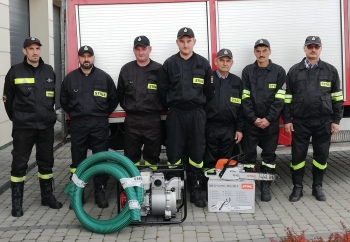 Zdjęcie główne dla: 'Zakup sprzętu strażackiego dla jednostek OSP' 