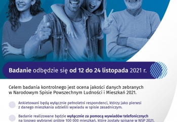 Zdjęcie główne dla: 'Pismo Prezesa GUS w sprawie badania kontrolnego w ramach spisu powszechnego' 