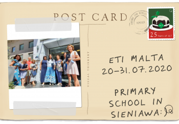 Zdjęcie główne dla: 'Podsumowanie projektu POWER - Międzynarodowa mobilność kadry w Szkole Podstawowej w Sieniawie' 