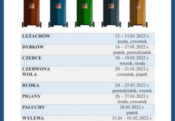 Zdjęcie główne dla: 'Przypominamy o konieczności złożenia deklaracji o wysokości opłaty za gospodarowanie odpadami komunalnymi na 2022 rok' 