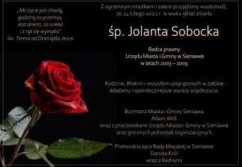 Zdjęcie główne dla: 'Kondolencje' 