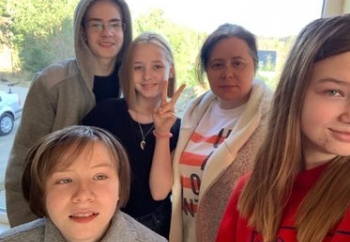 Zdjęcie główne dla: 'Podziękowanie pani Aleny z Ukrainy za pomoc otrzymaną w Sieniawie'