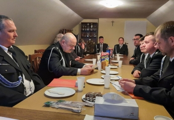 Zdjęcie główne dla: 'Zebrania sprawozdawcze OSP w Leżachowie, Wylewie i Rudce' 