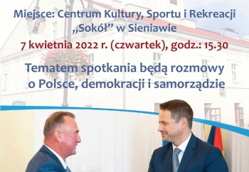 Zdjęcie główne dla: 'Zapraszamy na spotkanie z prezydentem Warszawy Rafałem Trzaskowskim' 