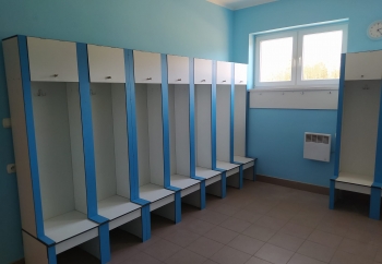 Zdjęcie główne dla: 'Prace modernizacyjne w pomieszczeniach budynku na stadionie miejskim' 