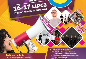 Zdjęcie główne dla: 'Dni Sieniawy 2022. Zapraszamy 16 i 17 lipca na stadion miejski w Sieniawie' 