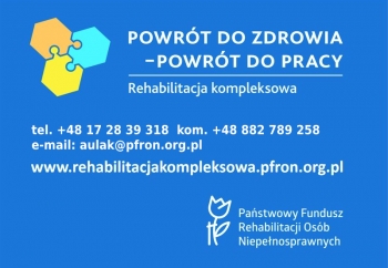 Zdjęcie główne dla: 'PFRON wspiera osoby z niepełnosprawnościami' 