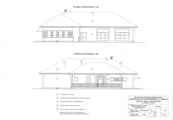 Zdjęcie główne dla: 'Podpisanie umowy na realizację zadania pn. „Budowa remizo-świetlicy w Leżachowie